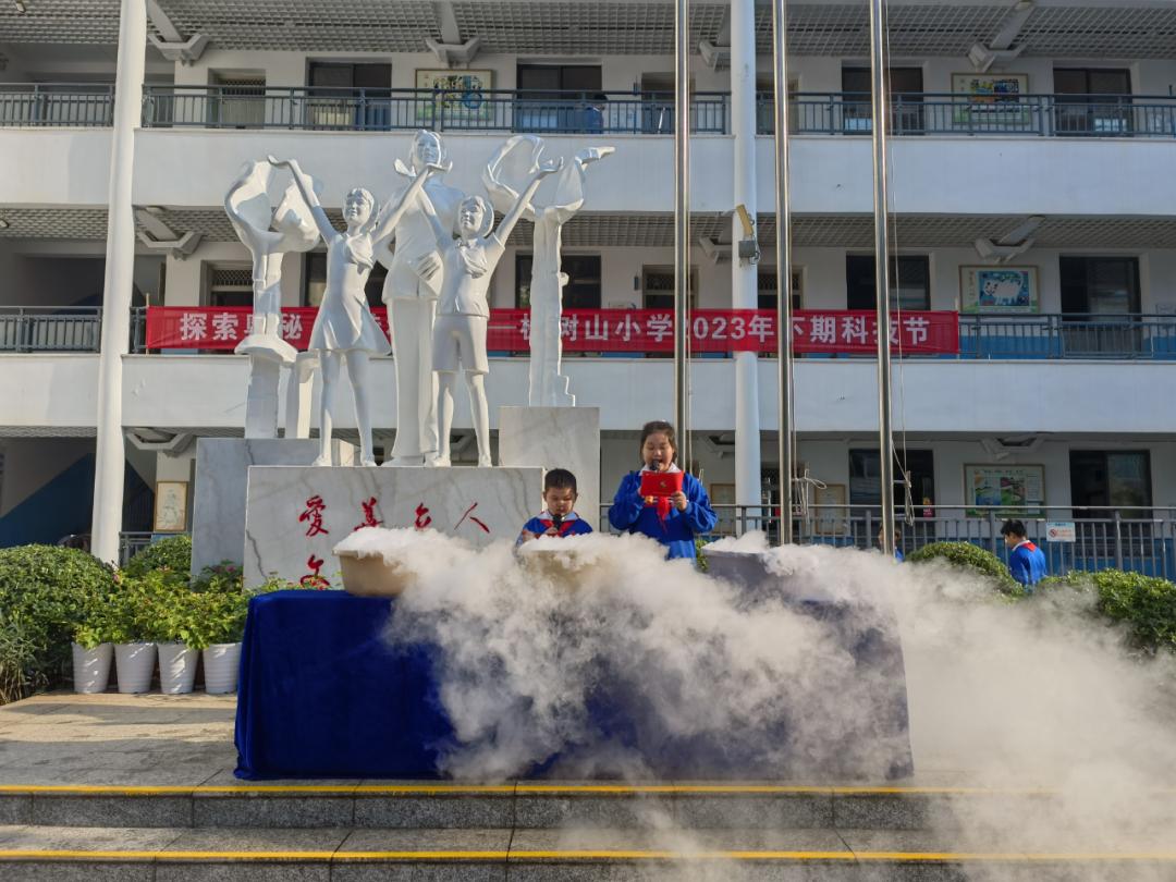 后续,枫树山小学将继续强化科学教育保障体系,研究科学教育的整体结构