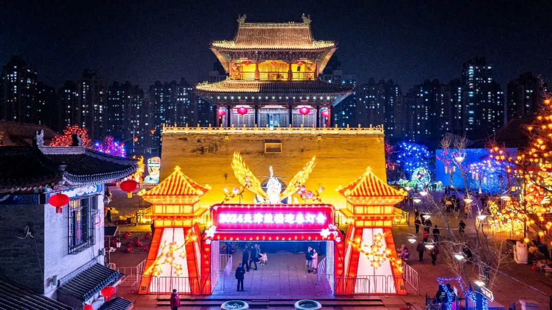 大年初一 来天津南开区鼓楼开启"赏灯寻味"之旅_澎湃号·政务_澎湃