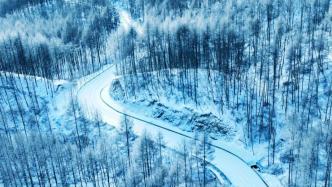 影像 | 三峽庫區(qū)西塞國森林公園雪后初霽，仙氣十足