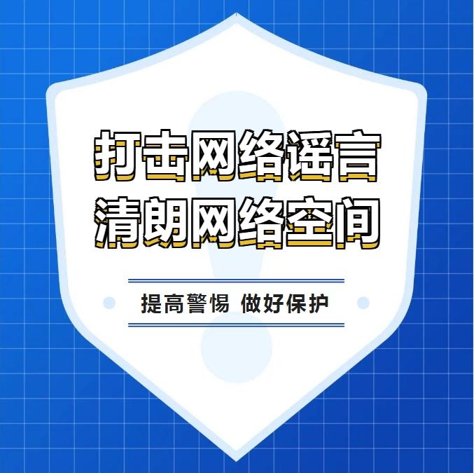 【保平安 迎新年】打击网络谣言 清朗网络空间_澎湃号·政务_澎湃新闻