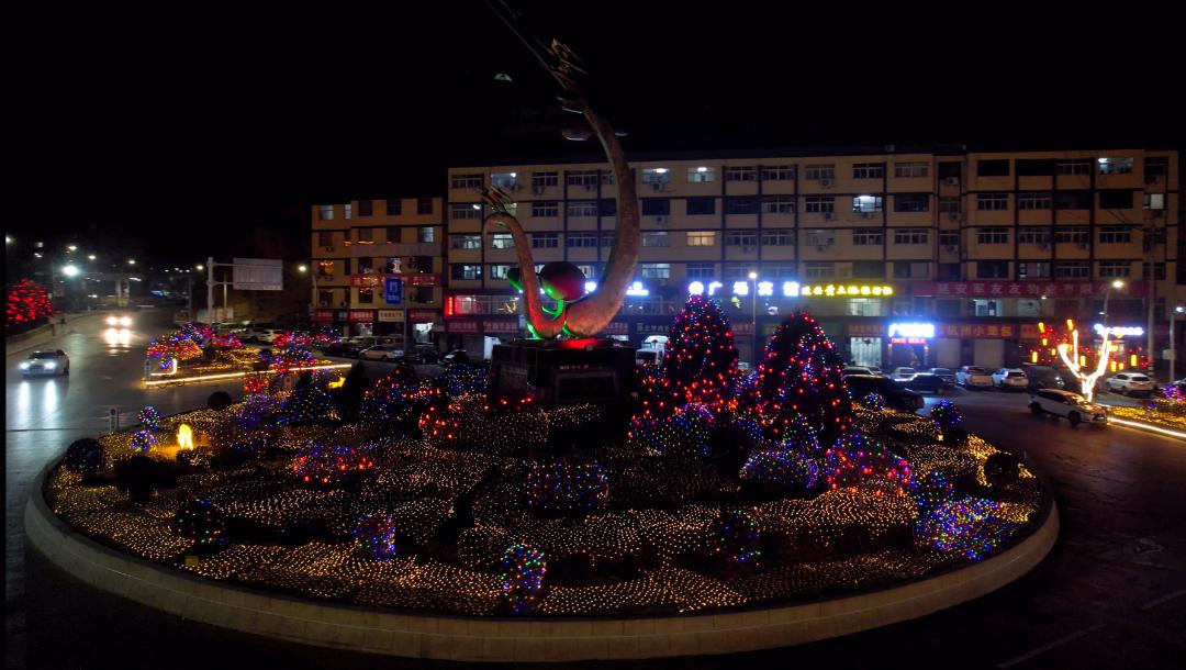 精心设计,对延川宾馆巷口至公路段门口街道两侧行道树,县医院大门北侧
