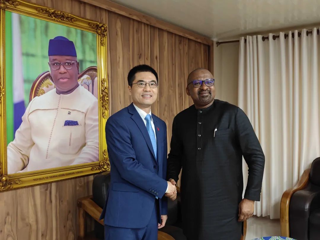 驻塞拉利昂大使拜会塞副总统贾洛_澎湃号·政务_澎湃新闻-the paper