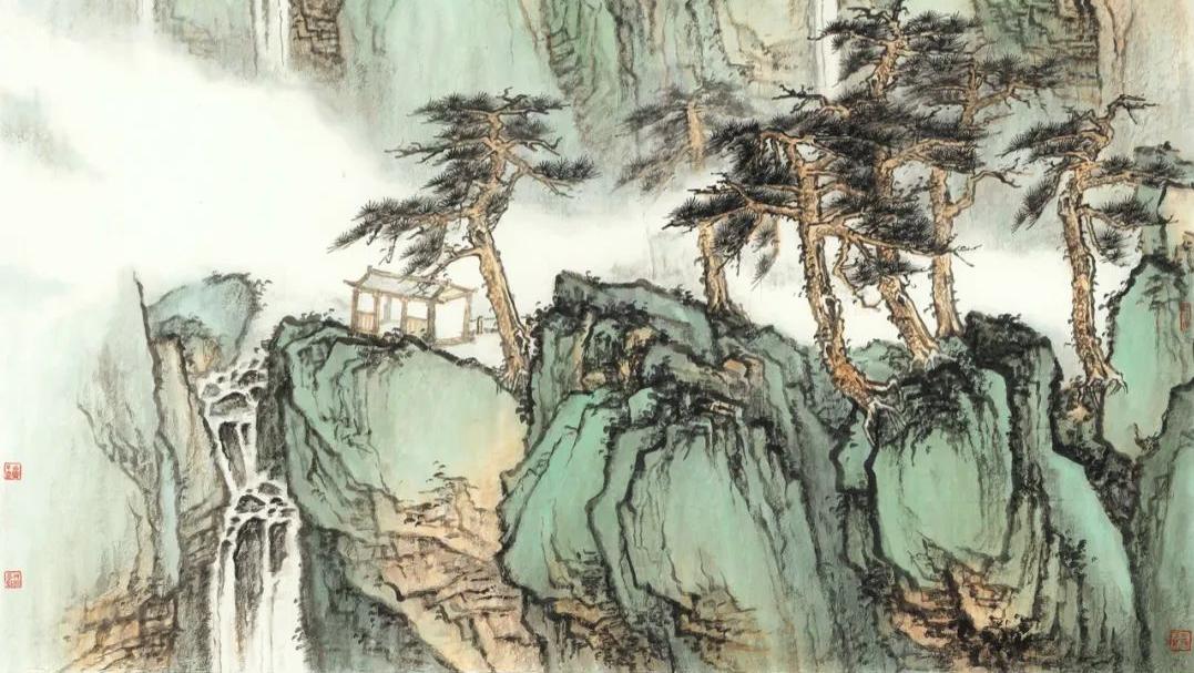 江山万里·龙年贺岁——石峰中国山水画作品欣赏丨私享艺术