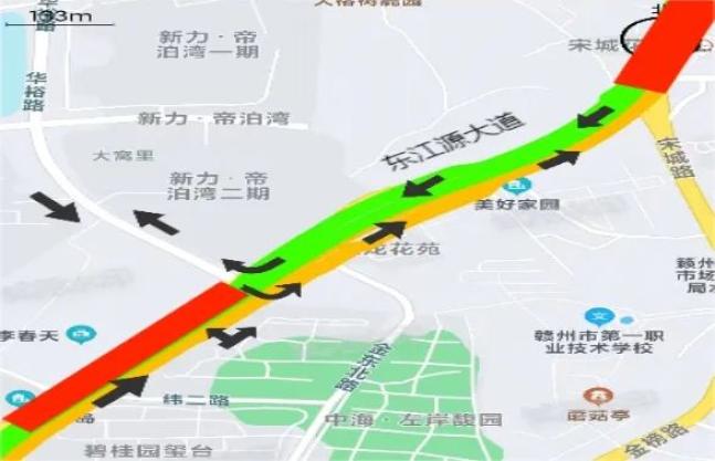 春节期间,赣州中心城区部分快速路这样走……_澎湃号·媒体_澎湃新闻