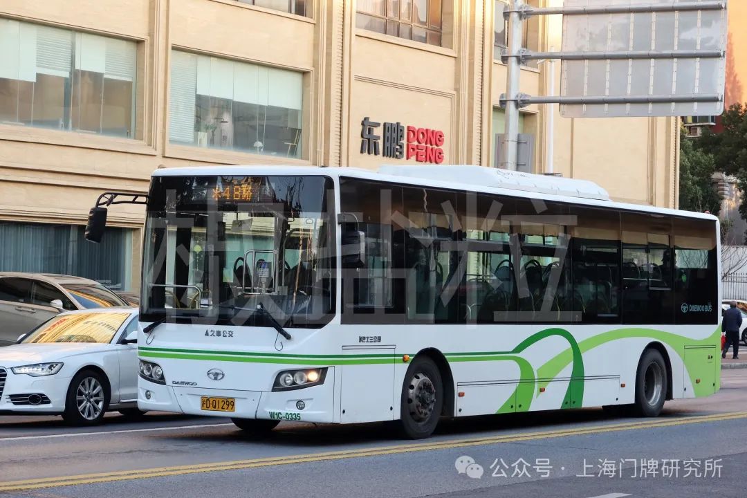 48路(机动车代车)sxc6110gbev3(w1c)型客车,凯旋路吴中东路(魏家钧 摄