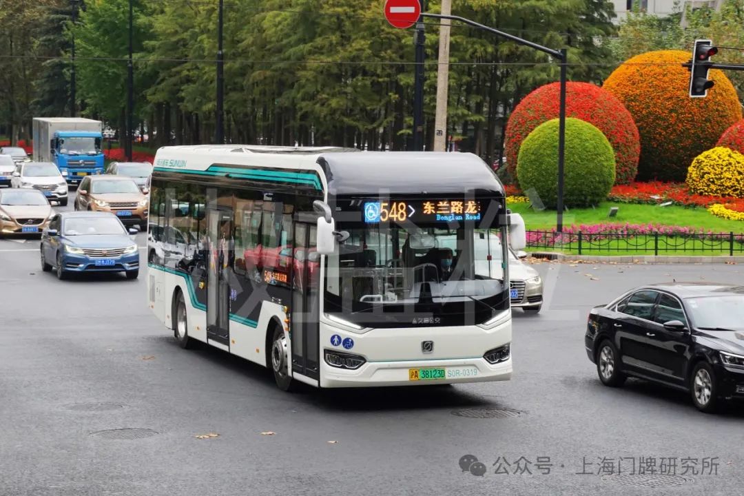 谨记桥@肇嘉浜路(魏家钧 摄,2020)548路swb6107hg5(s0j)型客车,吴中路