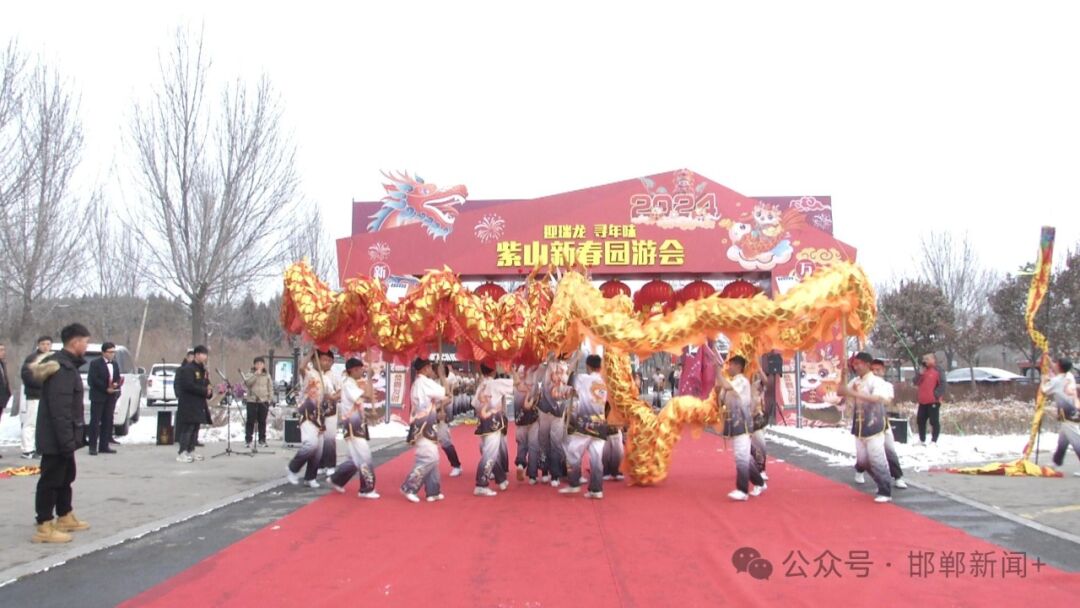 迎瑞龙·寻年味——紫山公园新春园游会启幕_澎湃号·政务_澎湃新闻