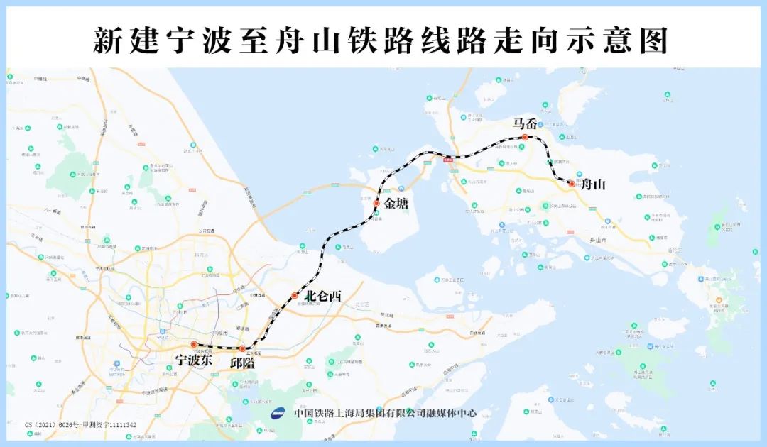 甬舟铁路马岙站规划图图片