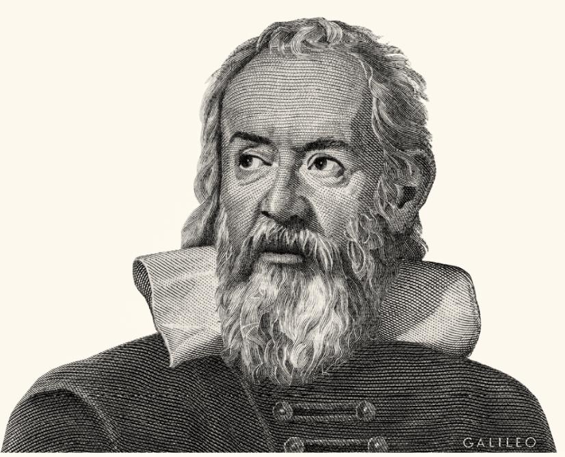 现代科学之父伽利略·伽利雷诞辰460周年佛罗伦萨圣十字教堂内安置的