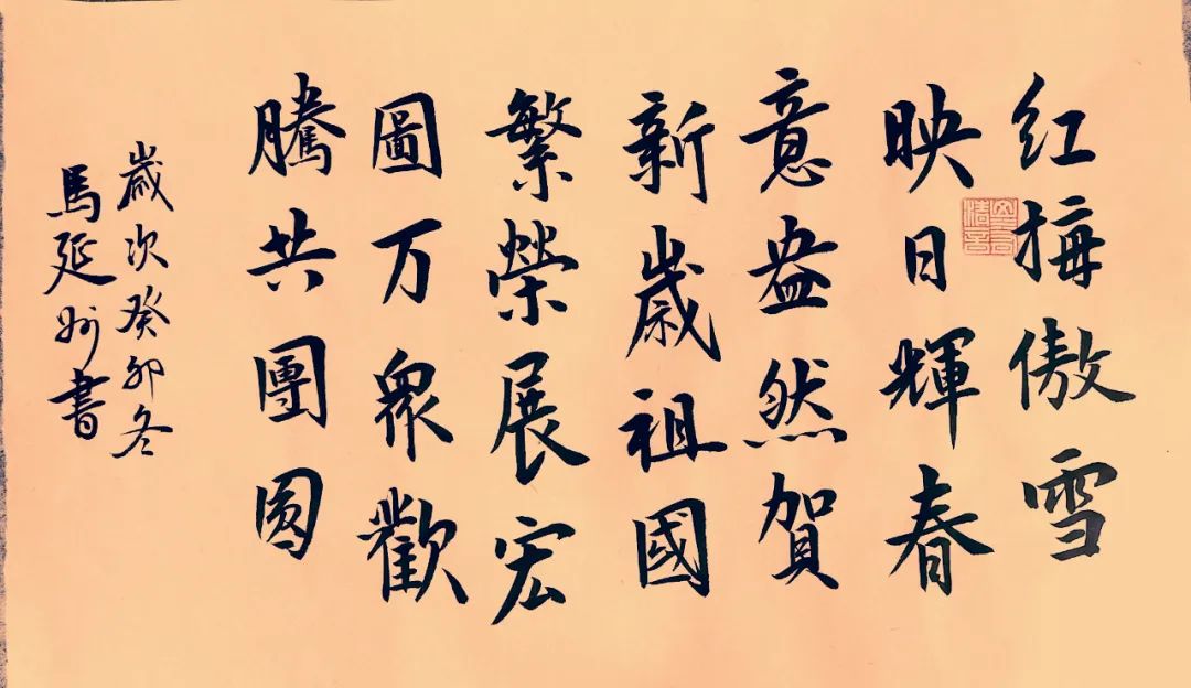 挥毫泼墨书新春——中国化学贺新春书法展①_澎湃号·政务_澎湃新闻