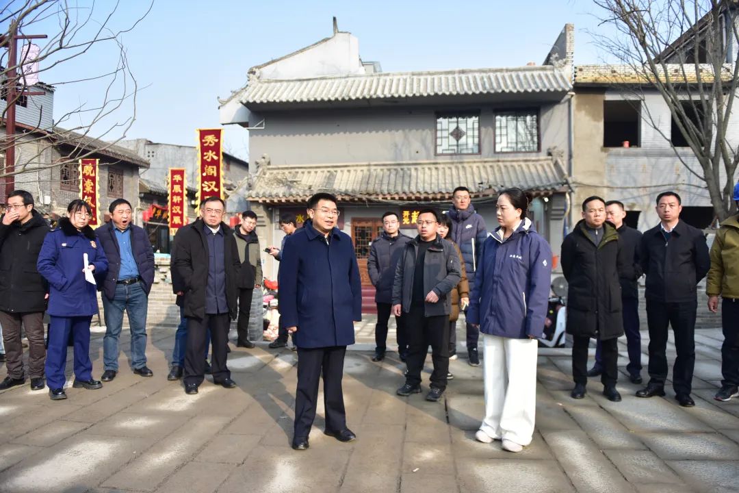 赵书政带队调研春节景区服务保障,安全管理,道路亮化