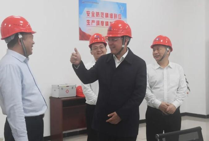 盛文军调研开门红暨工业企业复工复产情况