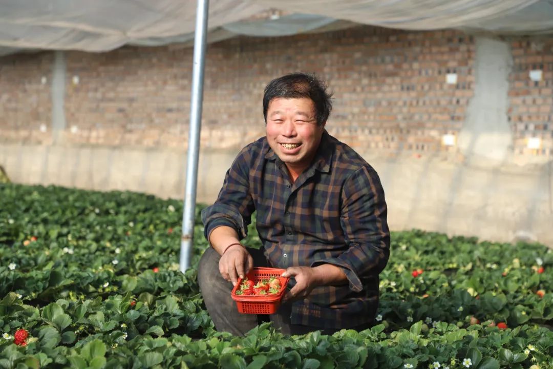 侯红章看到有人来访,连忙停下手里的活迎了上来