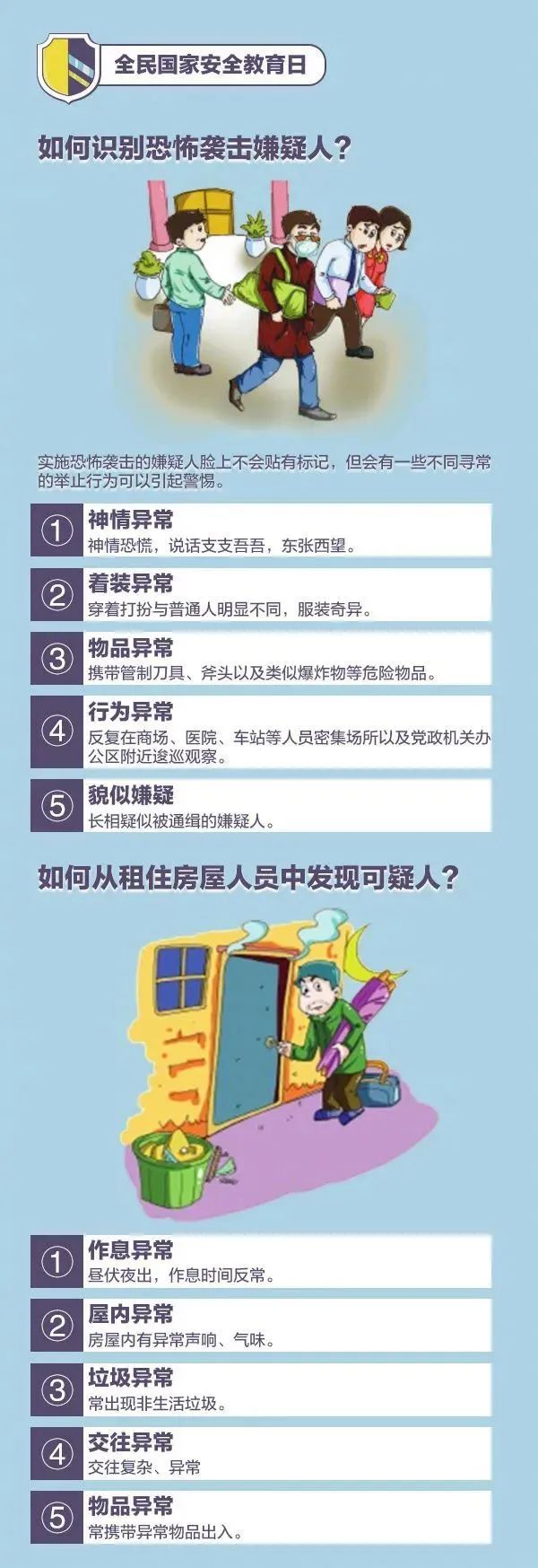 【全民反恐 豫筑平安】反恐防恐安全知识宣传