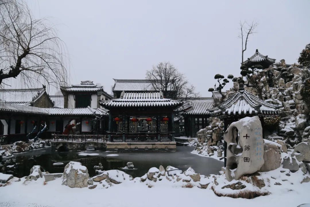 潍坊雪景图片