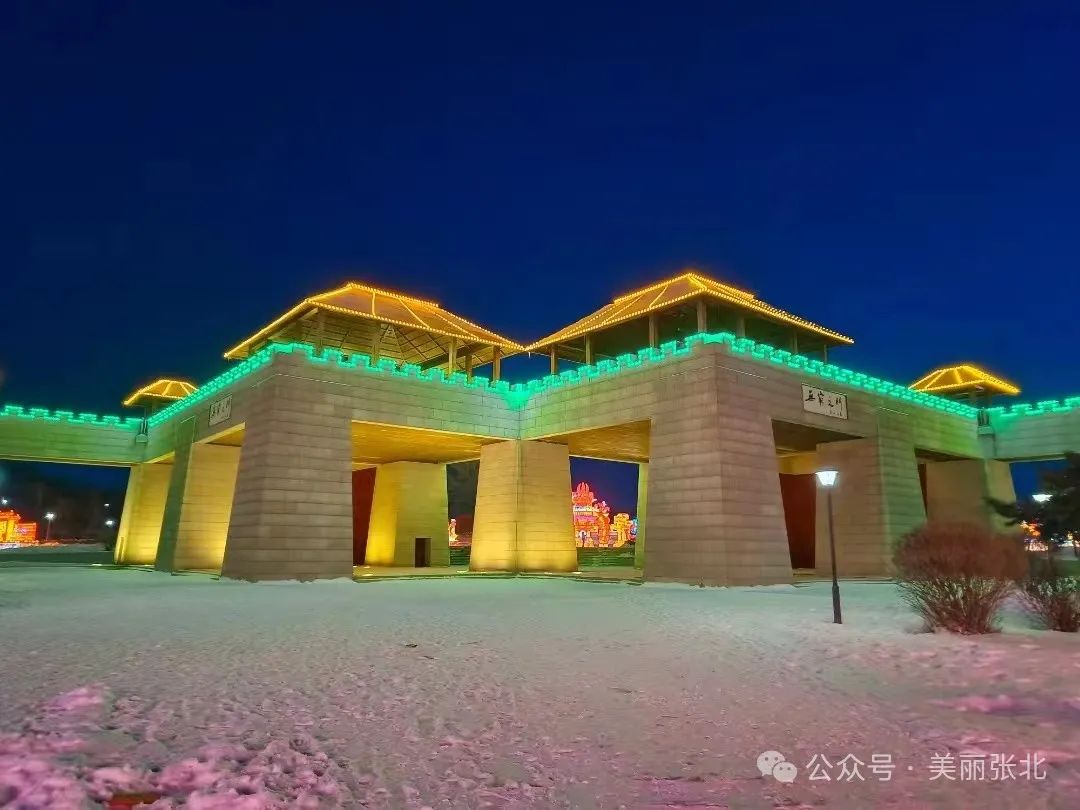 张北:春节城市灯光之美_澎湃号·政务_澎湃新闻-the paper