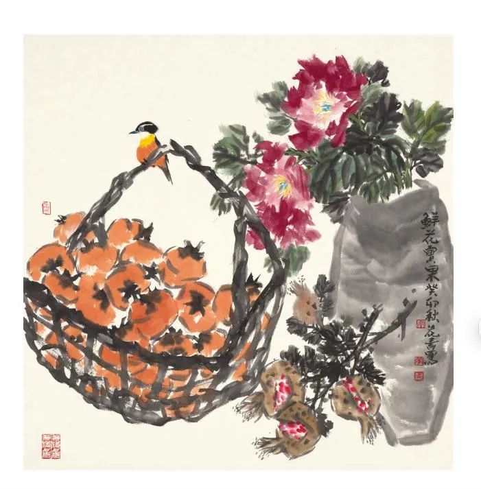 丹青展风采 翰墨庆新年 | 农工党上海市委慈善书画作品展播(上)_澎湃