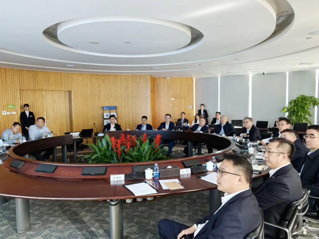 徐鹏一行拜访中集集团总裁高翔_澎湃号·政务_澎湃新闻-the paper