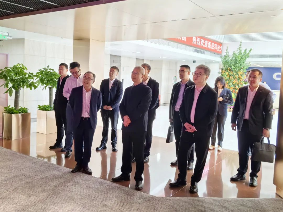 徐鹏一行拜访中集集团总裁高翔_澎湃号·政务_澎湃新闻-the paper