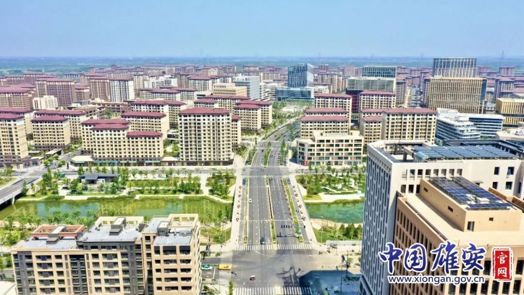 走在雄安新区启动区核心地块,塔吊林立,机械轰鸣,新区大规模开发建设