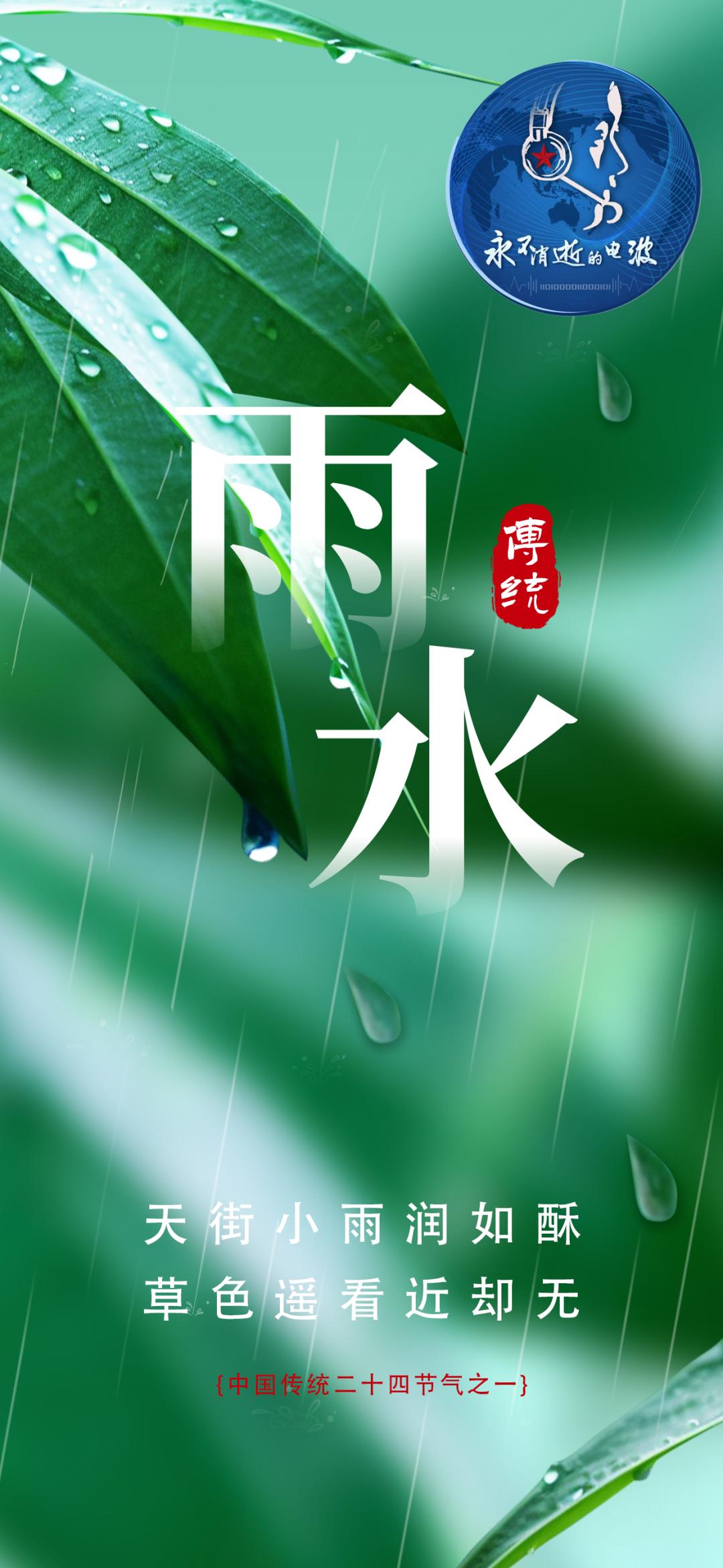 雨水海报