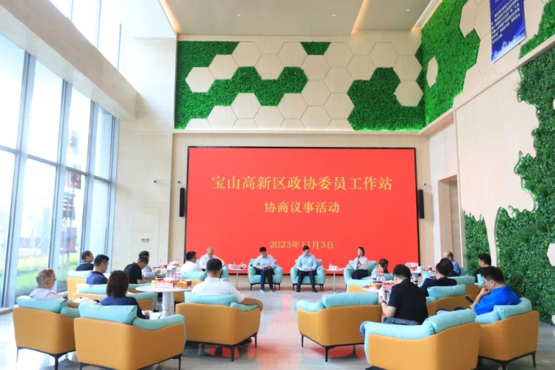 政协委员工作站年度案例之宝山高新区篇