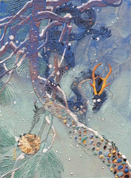 川妹子画龙30年,火上春晚_澎湃号·湃客_澎湃新闻-the paper