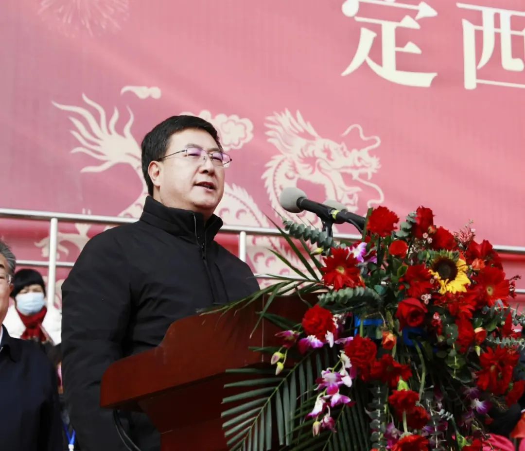 市领导温卫东,高永平,黄欣,洪星,姜春煌,李继红,吕鹏举,陈建荣,王宝林