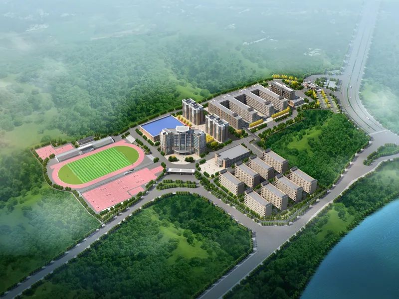 北流中学杉山校区效果图.