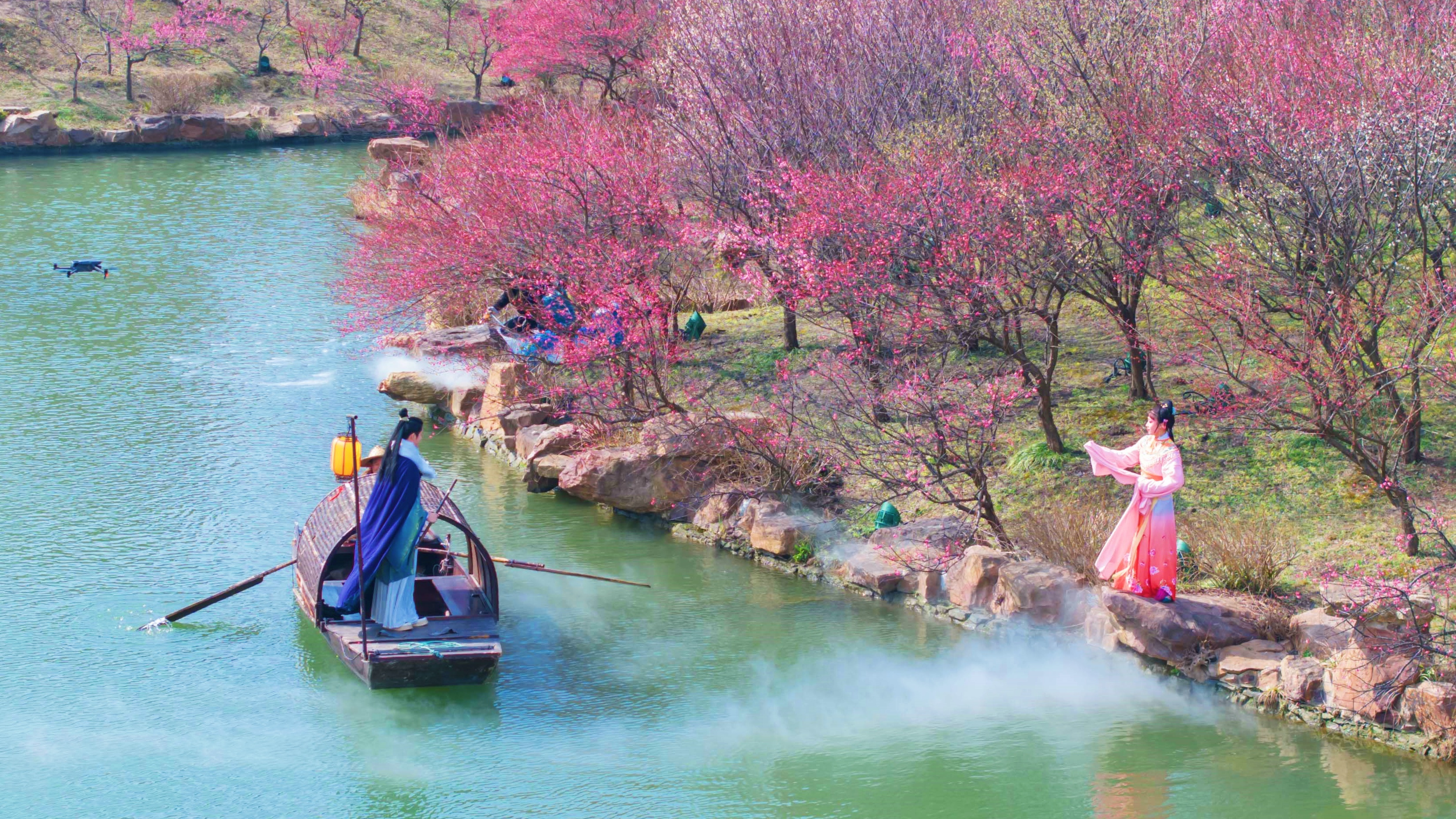 扬州瘦西湖美景图片