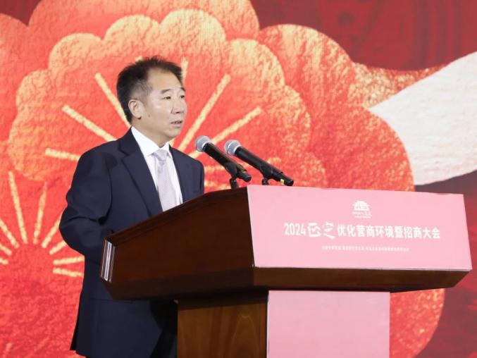 王俊红向莅临正定考察洽谈,投资兴业的嘉宾表示欢迎