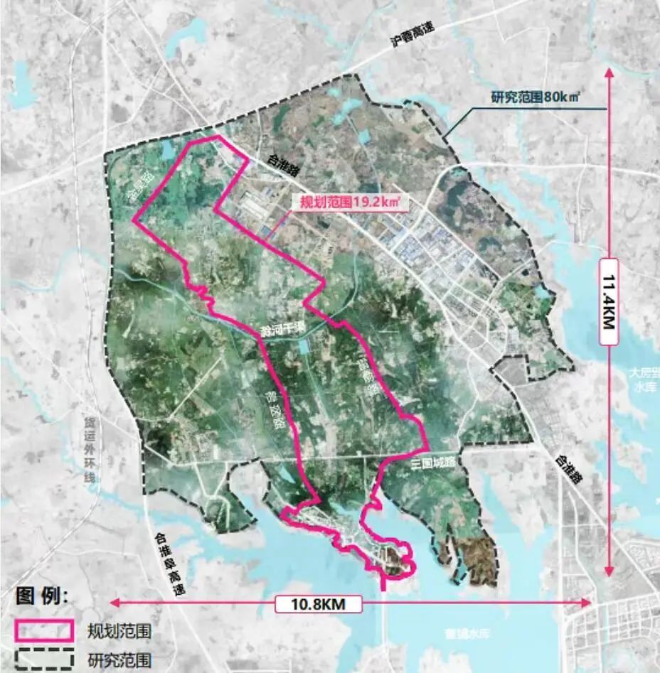 合肥2030规划图最新图片