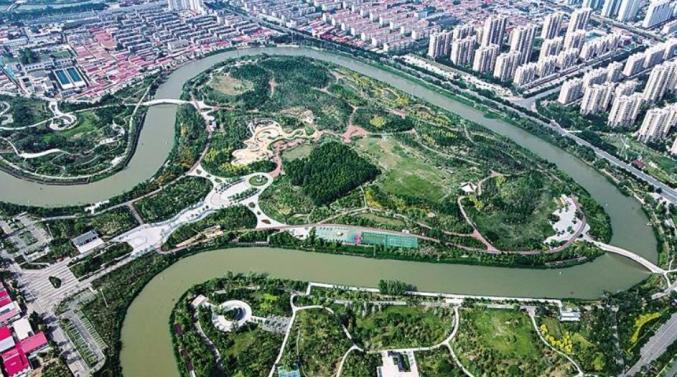 沧州运河景观带规划图图片