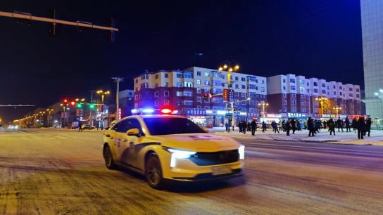 【向人民汇报】织密巡逻"防护网" 提升群众安全感 永吉县多措并举强化