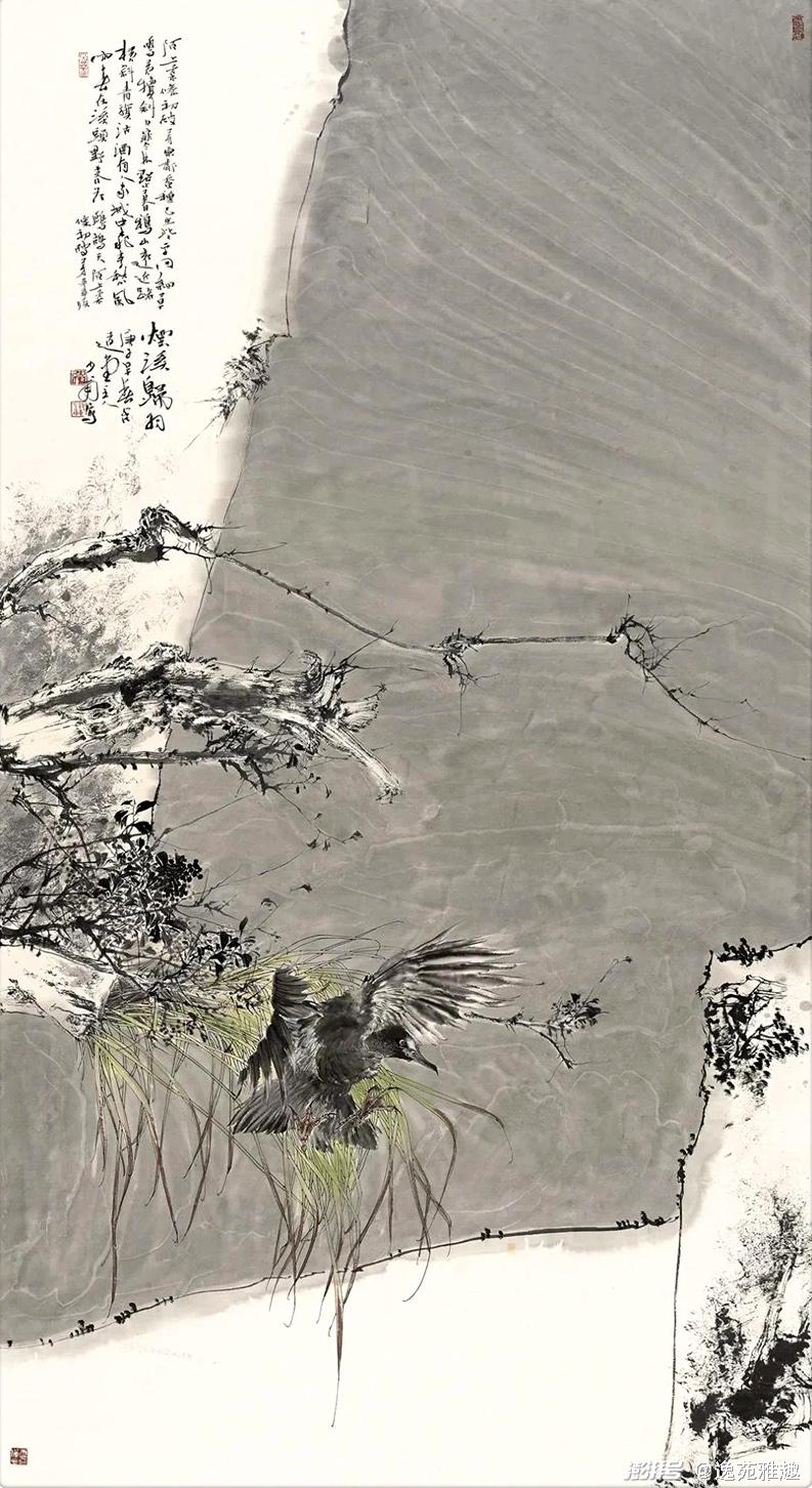 秦英豪画作:水墨芭蕉舞清韵,诗意人生映画卷_澎湃号·湃客_澎湃新闻-The Paper