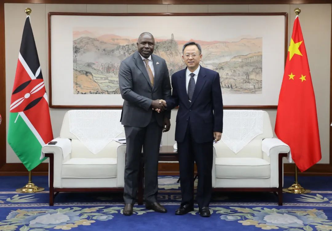 刘俊峰副署长会见肯尼亚驻华大使威利·贝特