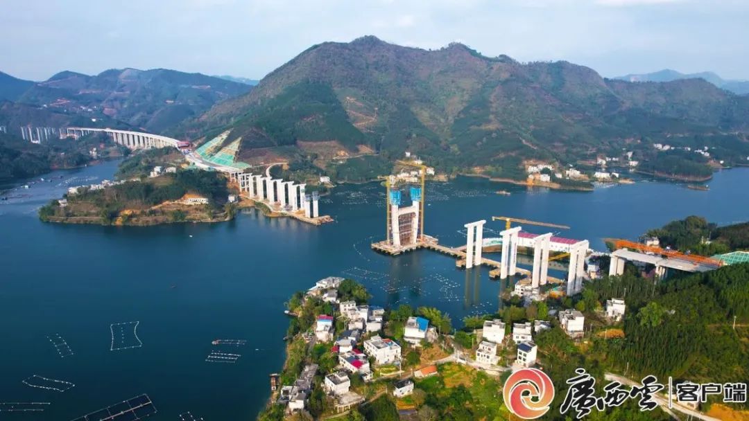 广西日报广西云北投集团直属企业广西路桥集团多个项目开启节后复工