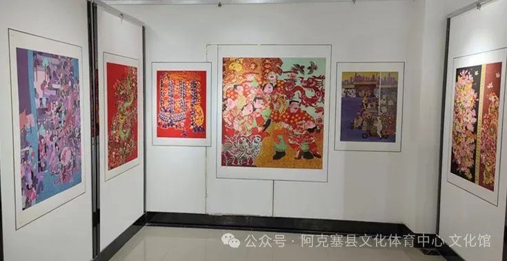 "陇原儿女心向党 龙腾鼓舞贺新春"----我们的小康生活美术创作年画展