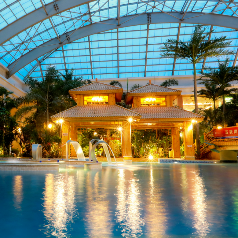 春日仪式感01群山环抱,安静舒适此时到国信南山温泉旅游景区放松身心