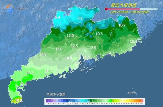 28日,韶关,清远,肇庆阴天有零星小雨,其余市县多云为主,局部有零星