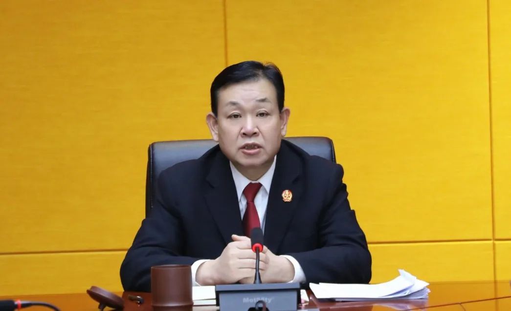 高陵法院召开2024年一季度执法办案推进会