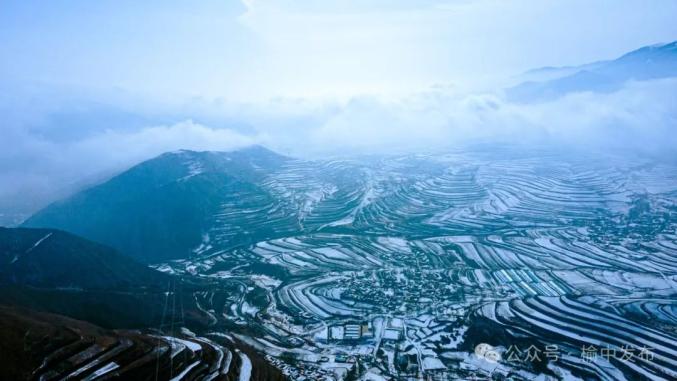 榆中云雾缭绕 光影氤氲 每一帧都如诗如画!