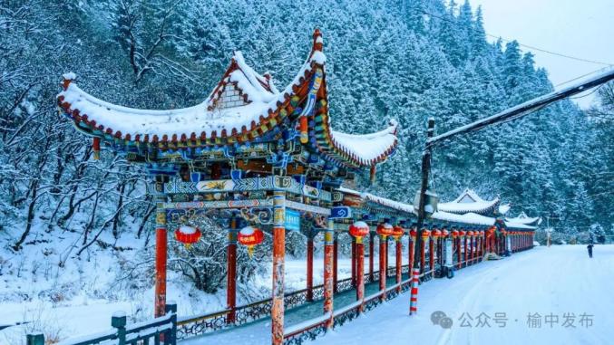 二月的最后一场雪 榆中雪景大片来了!