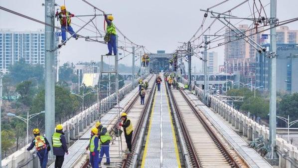 湖南长沙：地铁1号线北延一期工程进入收尾阶段