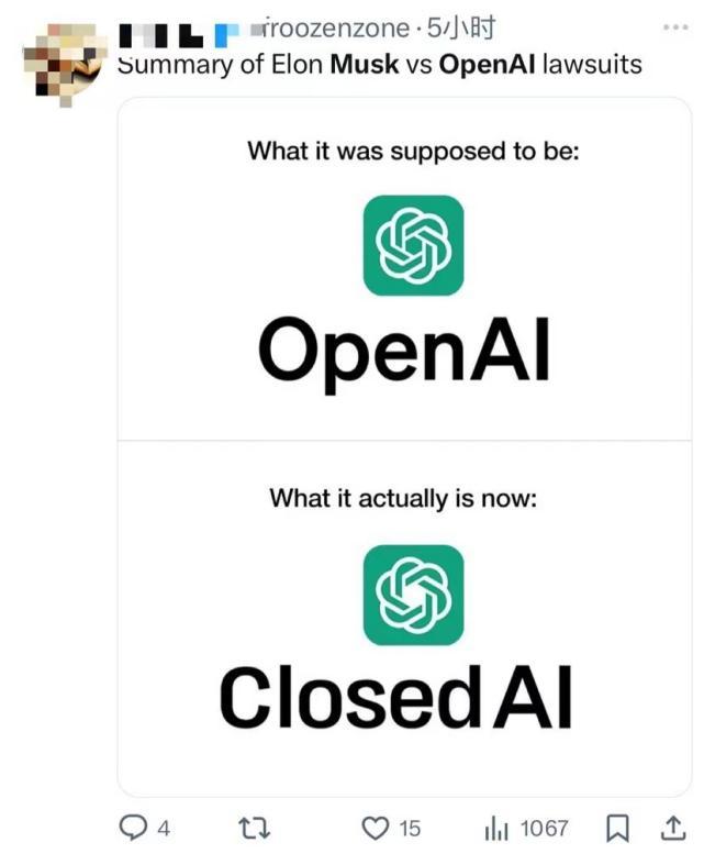 OpenAI不open？马斯克：我来砸开