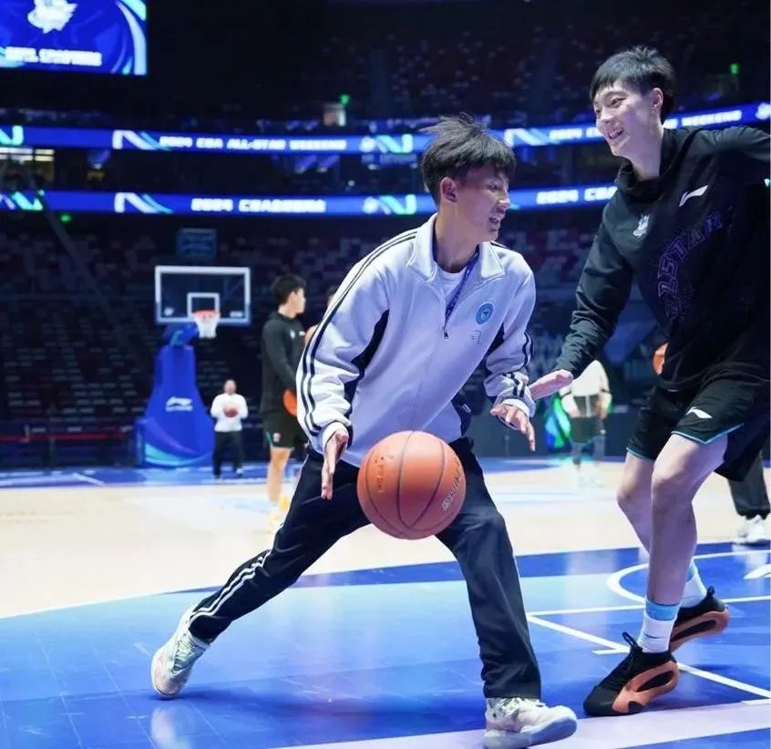 篮球为媒,体育强边——边疆少年零距离接触cba全明星周末_澎湃号