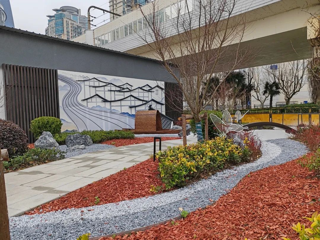 今天,这个1000平方米的口袋公园正式开放……_澎湃号·政务_澎湃新闻