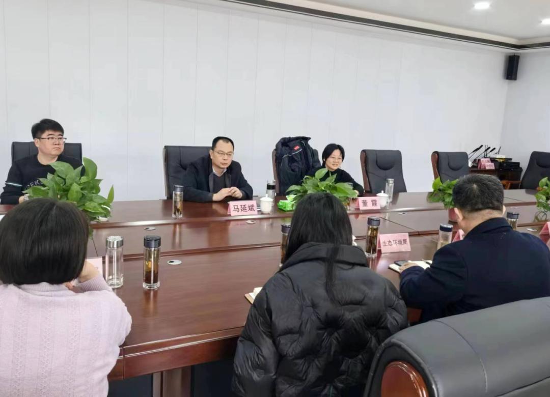 市生态环境局赴宁津县指导帮扶工业园区规划环评编制工作