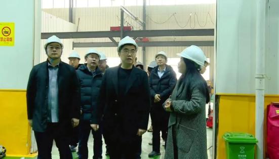 石峰岗来安化调研企业复工复产,工业经济运行等工作