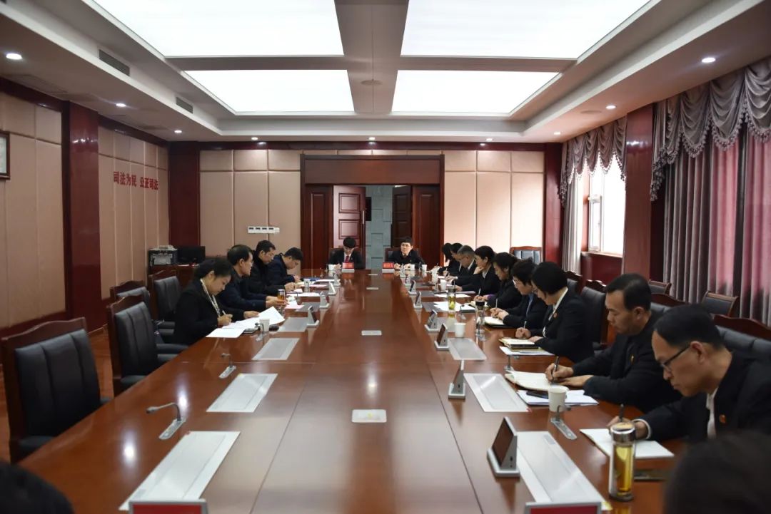 临沂中院党组成员副院长胡发胜到兰山法院调研指导